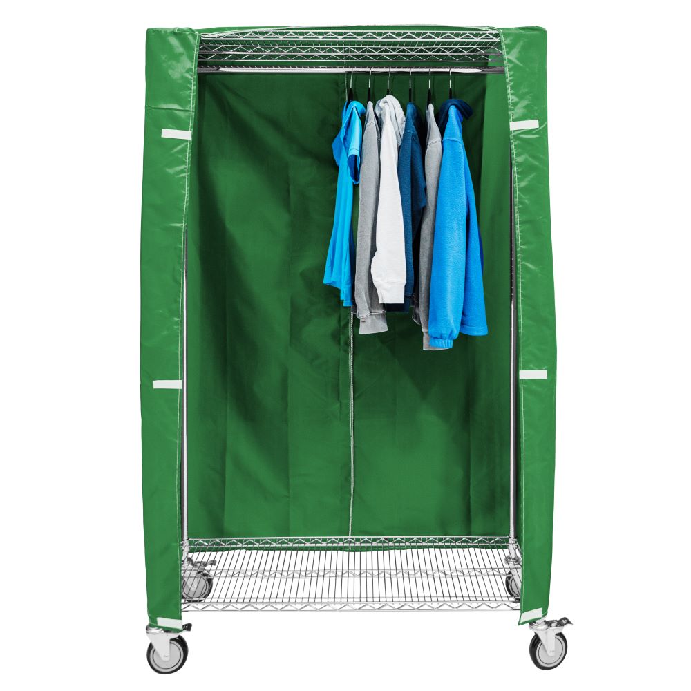 24"d 200 Denier Nylon Cart Covers - Kelly Green