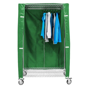 24"d 200 Denier Nylon Cart Covers - Kelly Green