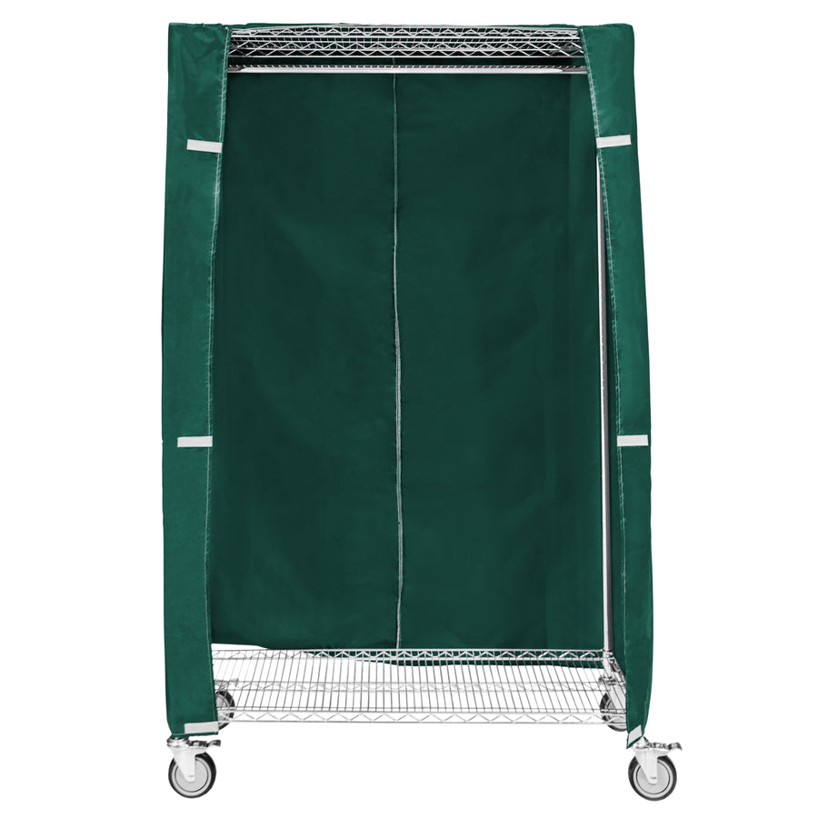 18"d 200 Denier Nylon Cart Covers - Forest Green