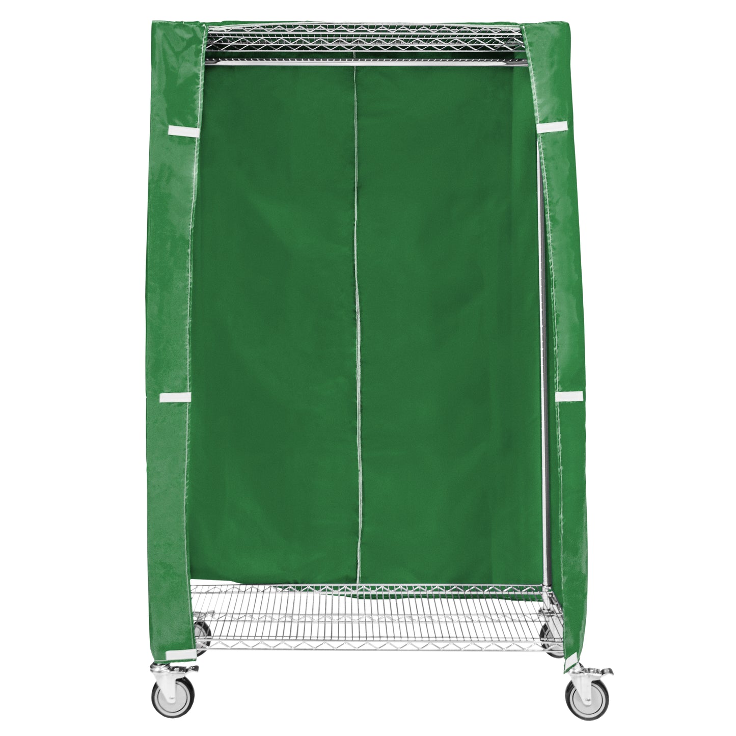 24"d 200 Denier Nylon Cart Covers - Kelly Green