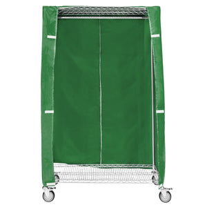 24"d 200 Denier Nylon Cart Covers - Kelly Green