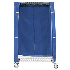 24"d 400 Denier Nylon Cart Covers - Navy