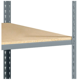 Lyon Light-Duty Boltless Shelving Angle Beams - Gray