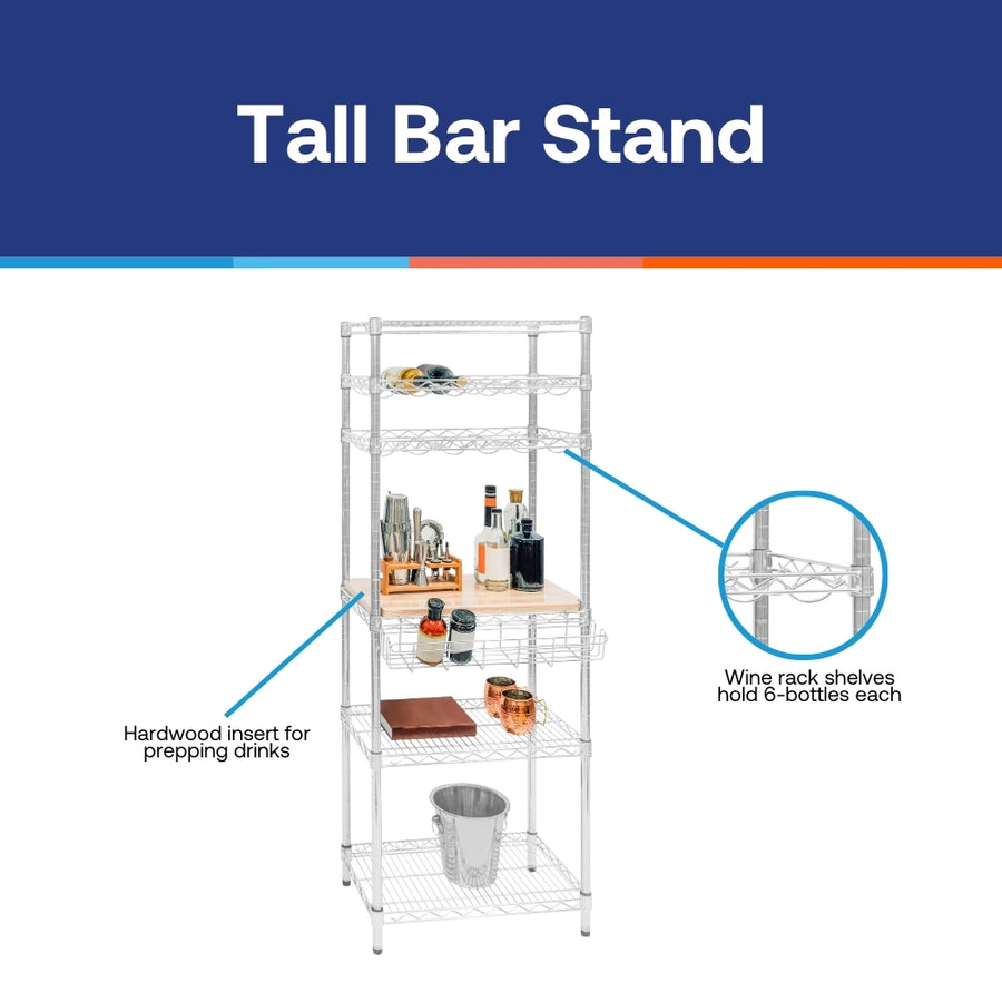 Tall Bar Stand