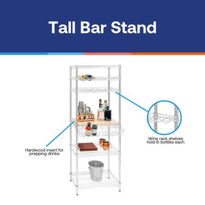 Tall Bar Stand