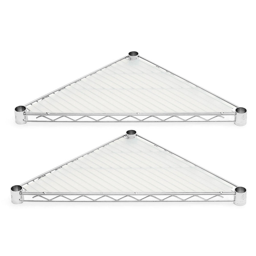 Acrylic Triangle Shelf Liner 2-Packs