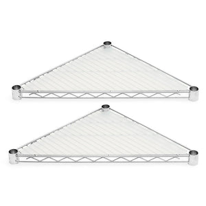 Acrylic Triangle Shelf Liner 2-Packs