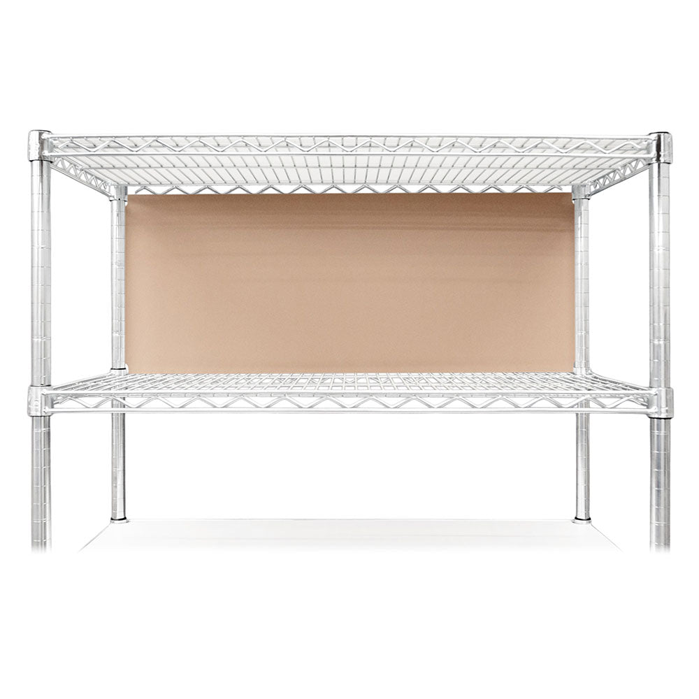 60"w x 13"h Wire Shelving Back Panels