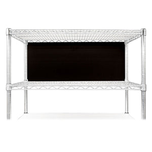 60"w x 13"h Wire Shelving Back Panels