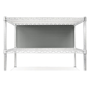 60"w x 13"h Wire Shelving Back Panels