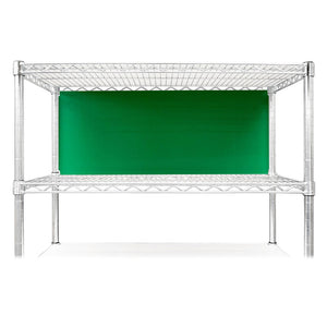 60"w x 13"h Wire Shelving Back Panels