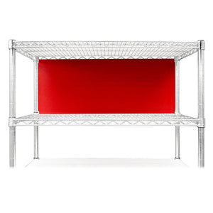 60"w x 13"h Wire Shelving Back Panels