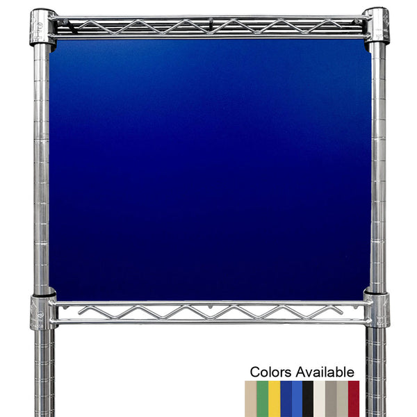 14"d x 13"h Wire Shelving Side Panels - 2-Pack