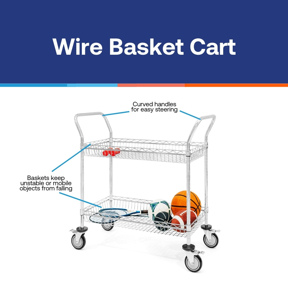 Wire Basket Cart