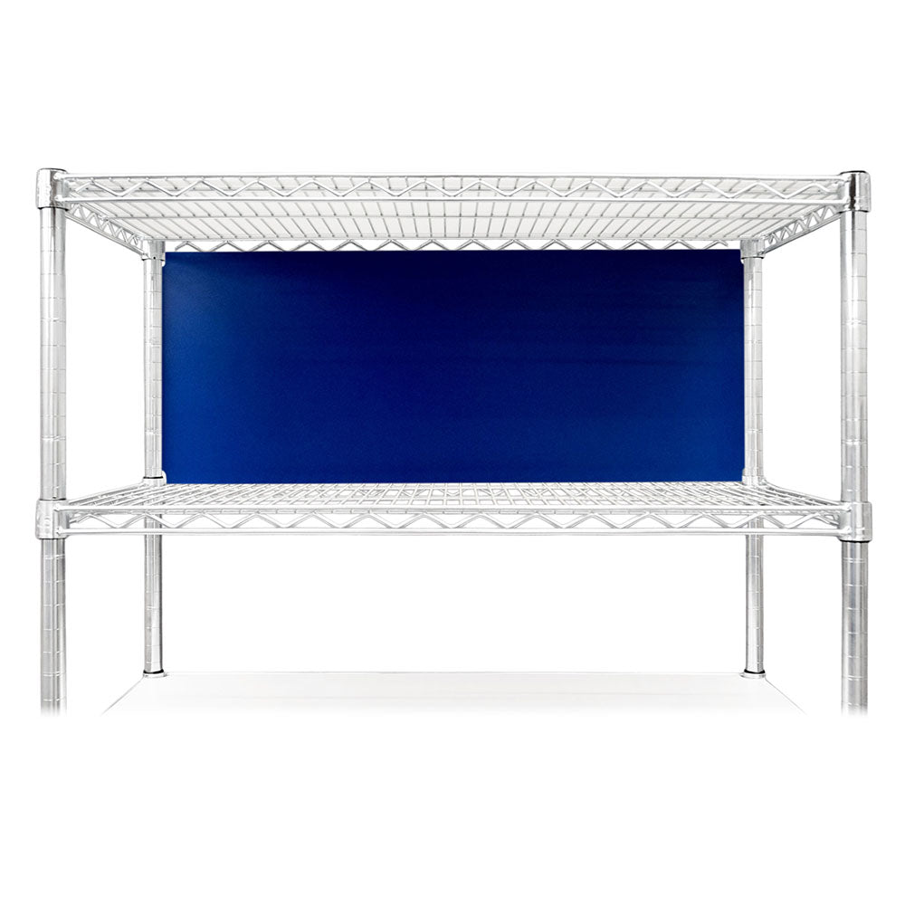 60"w x 13"h Wire Shelving Back Panels