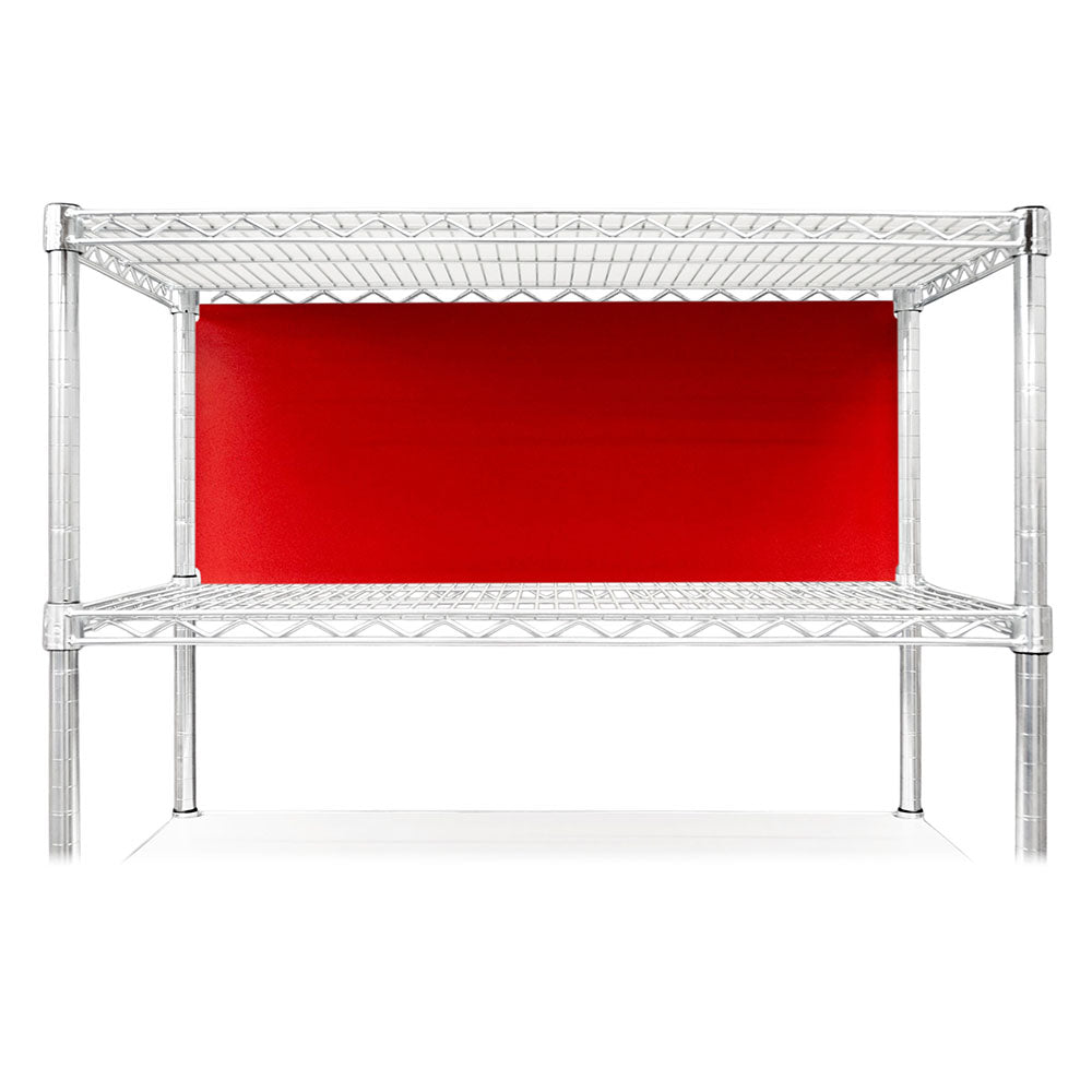 60"w x 13"h Wire Shelving Back Panels