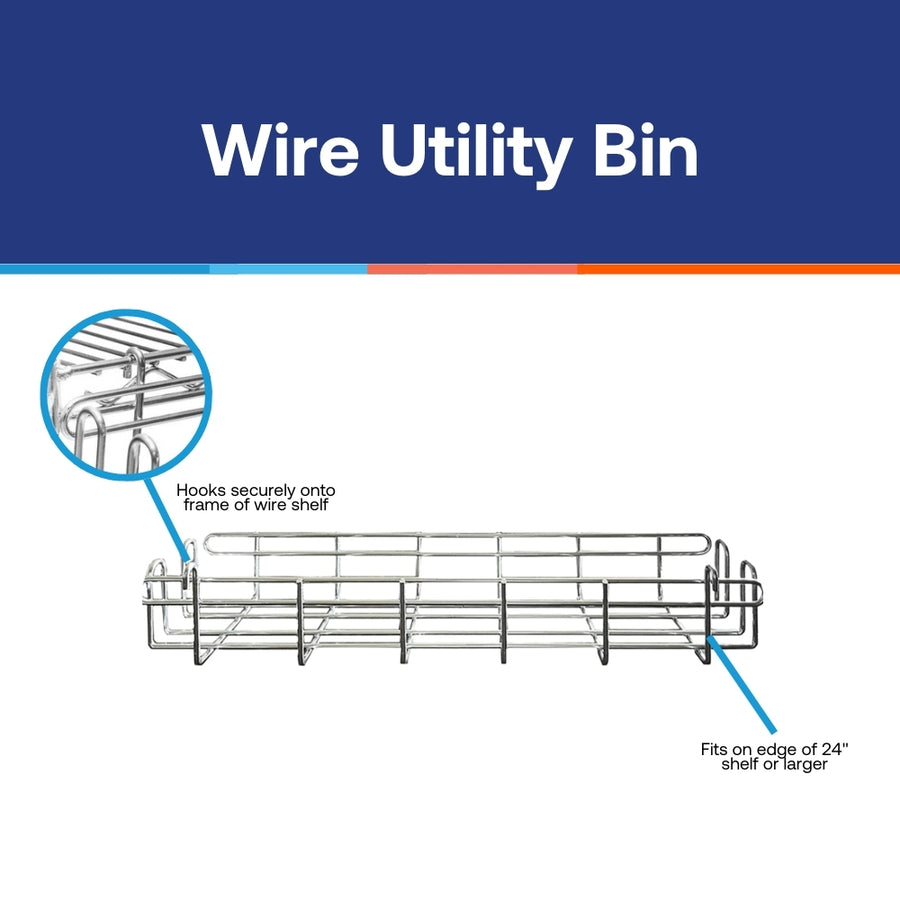 Wire Utility Bin
