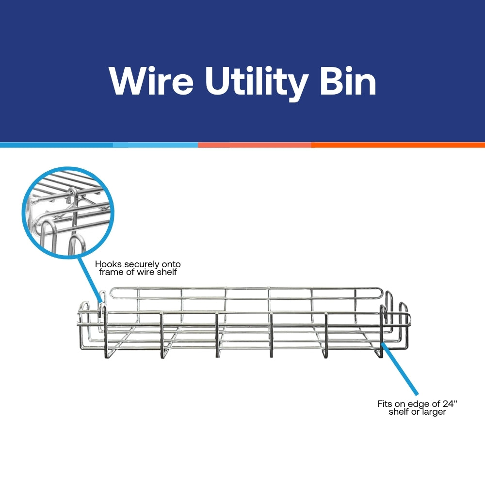 Wire Utility Bin