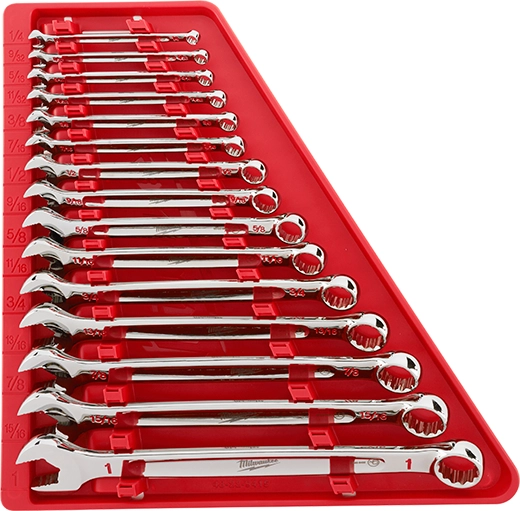 Milwaukee 15pc Combination Wrench Set - SAE (48-22-9415)