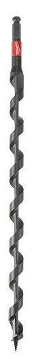 Milwaukee 1-1/4" x 24" SHOCKWAVE™ Lineman's Impact Auger Bit (48-13-6813)