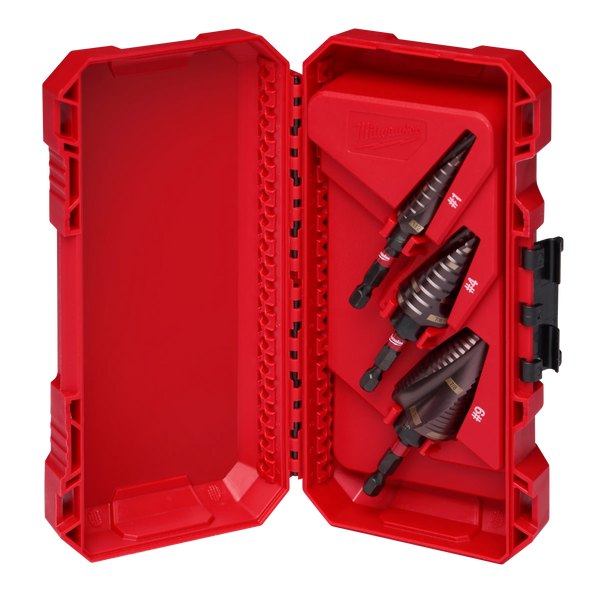 Milwaukee SHOCKWAVE Impact Duty Electrical Step Bit Kit (48-89-9257)