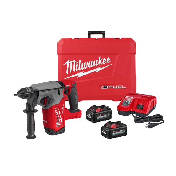 Milwaukee M18 FUEL 1" SDS Plus Rotary Hammer Kit (2912-22)
