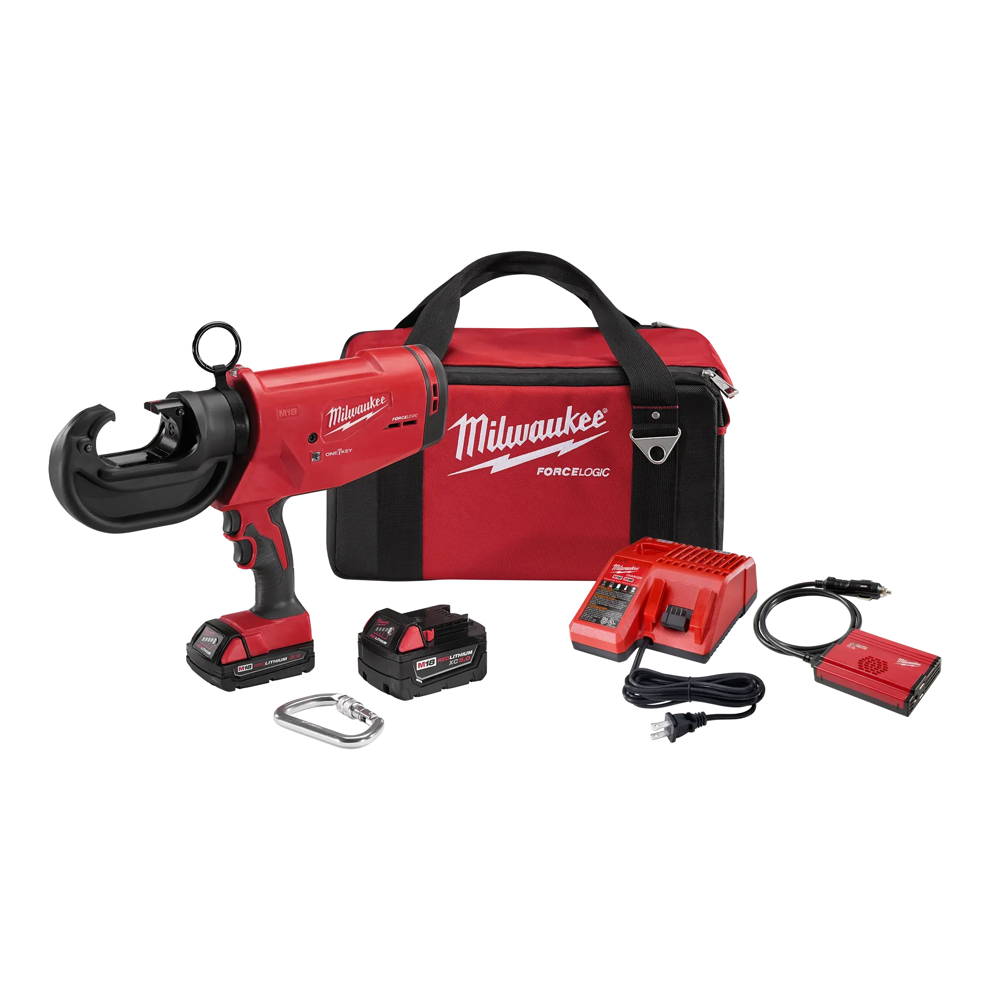 Milwaukee M18™ FORCE LOGIC™ 12 Ton Utility Crimper Kit (2778-22