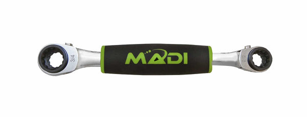 MADI Insulated 4-in-1 Ratcheting Speed Wrench (RW4)