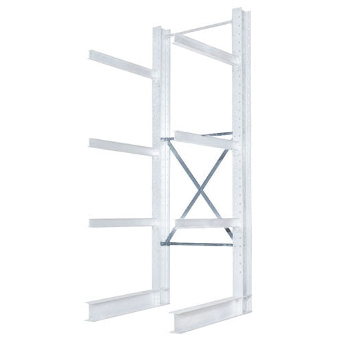 Galvanized Cantilever Brace Sets by Red Steel – Shelving Inc.