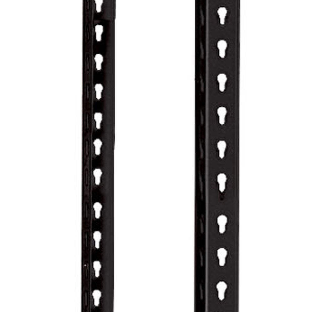 Black Boltless Shelving Angle Post - 84"h