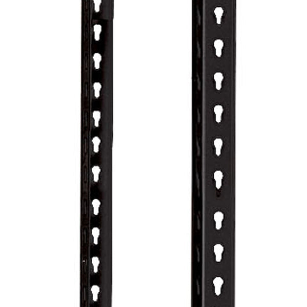 Black Boltless Shelving Angle Post - 84"h