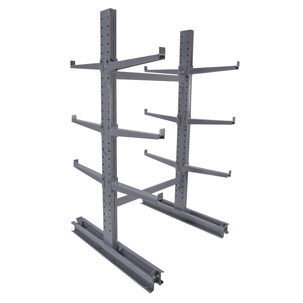 7' Standard Duty Double Sided Cantilever Rack w/ 30