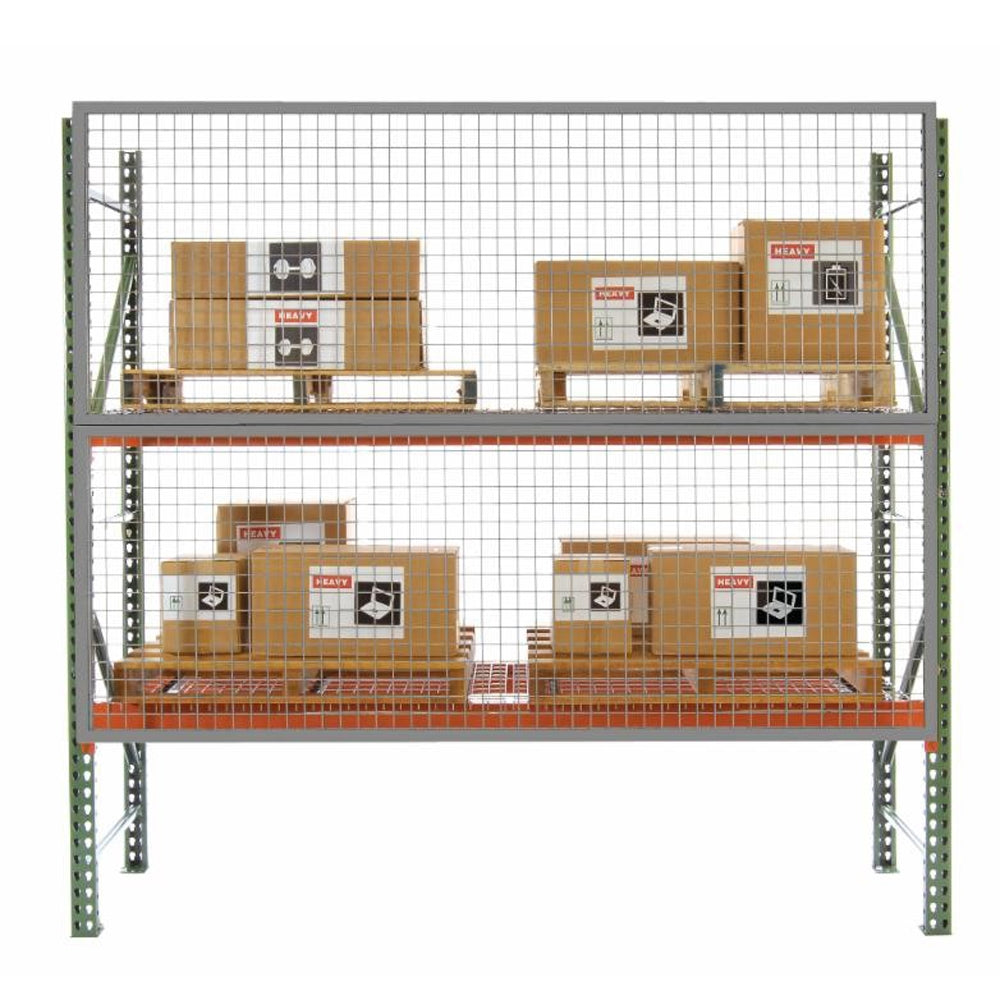 Wire Mesh Rack Guard for Pallet Racks - Aisle Shield – Shelving Inc.