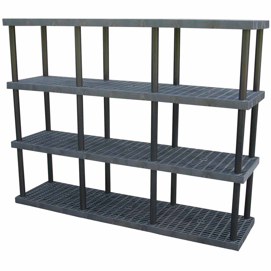 DuraShelf Grid Top 96"w x 75"h 4-Shelf System