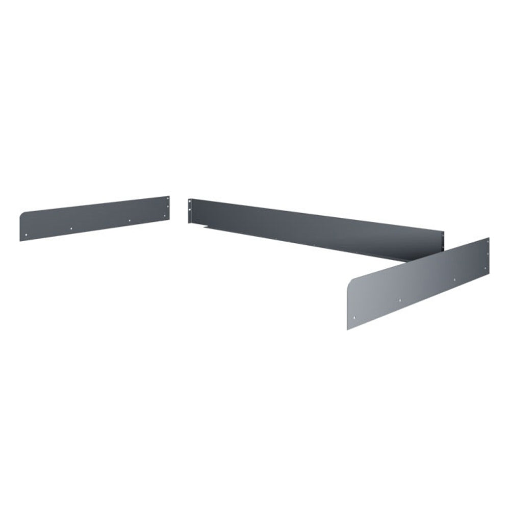 Side & Back Rail Kit for Tennsco Workbenches - 30