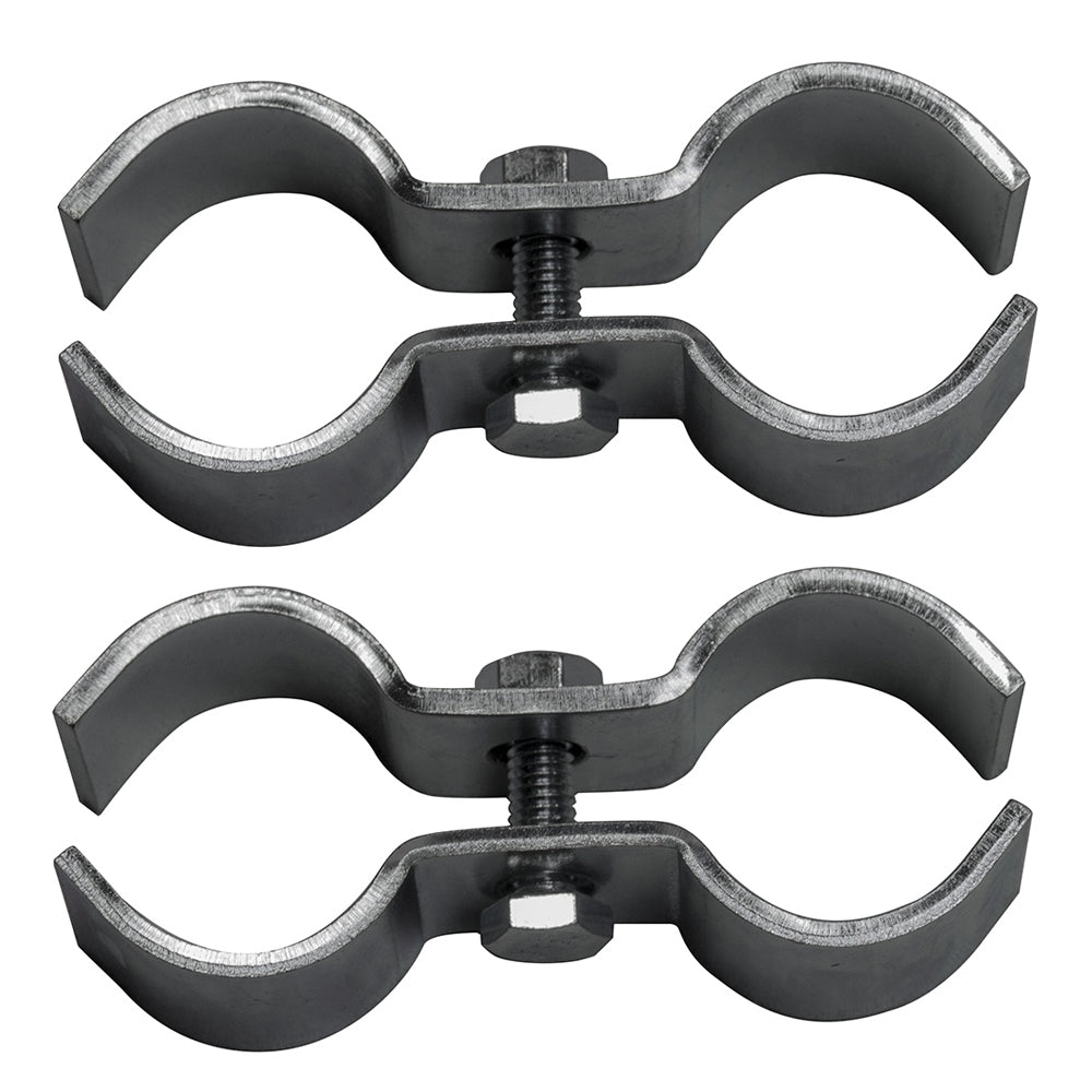 Chrome Wire Shelving Post Clamps - 2-Pack by Shelving.com – Shelving Inc.