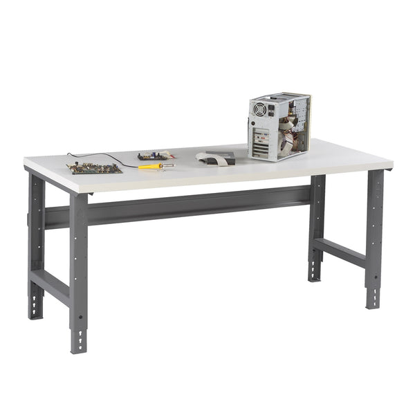 TKScompany Workbench w/ Adjustable Legs & Plastic Laminate Top By Tennsco
